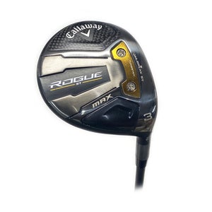 Callaway Rogue ST Max 15* 3 Wood Graphite Project X Cypher Fifty 5.0 Senior Flex