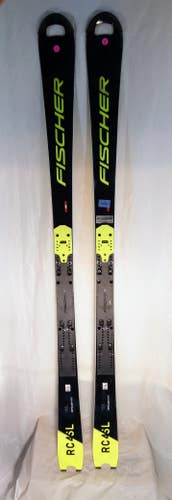 Bundle - FIS Fischer Race Skis - RC4 SL 158cm (no bindings) and RC4 GS 188cm/30m (with bindings)