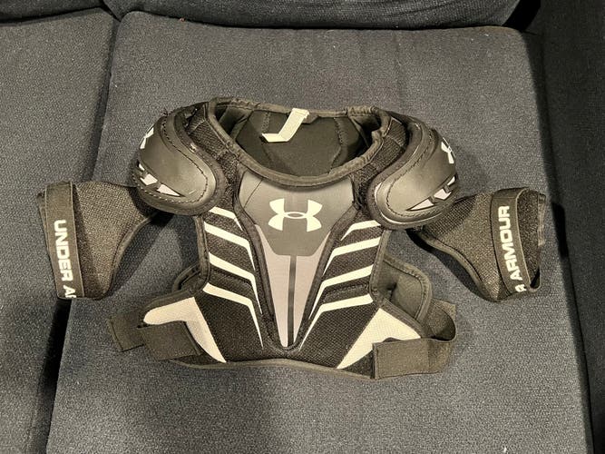 Used Small Under Armour Shoulder Pads Lacrosse