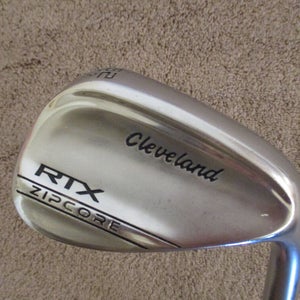 Cleveland RTX Zipcore Chrome 52:10 Mid Wedge Dynamic Gold Spinner RH