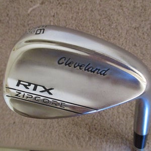 Cleveland RTX Zipcore Chrome 56:10 Mid Wedge Dynamic Gold Spinner RH
