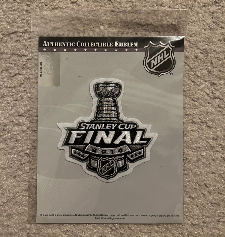 New NHL Finals Patch From 2014 Stanley Cup Finals