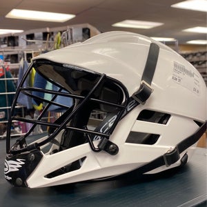 Cascade CS Used White Helmet Lax lacrosse r s