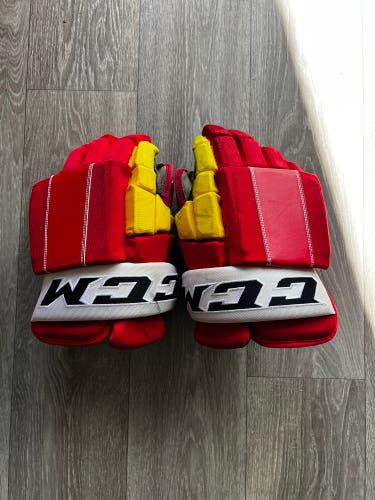 CCM 14" Pro Stock Pro Model Gloves