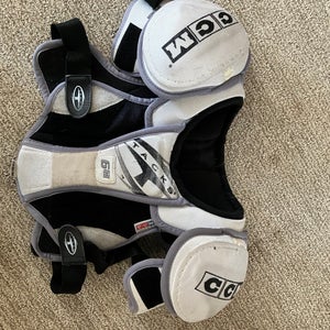 Junior Used Medium CCM Tacks 652 Shoulder Pads