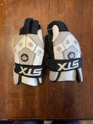 Used Player's STX 12" Lacrosse Gloves
