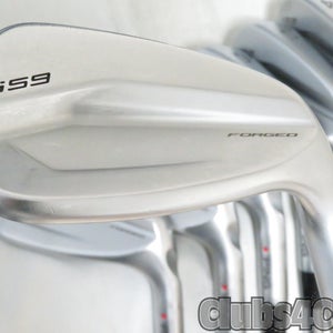 PING i59 Irons Forged Red Dot Dynamic Gold S300 Stiff Flex 4-P