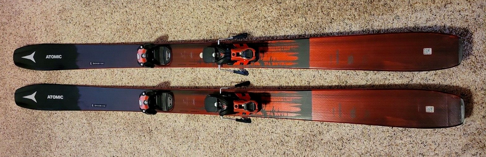 Atomic Maverick 95 TI 188cm 2022 w/Atomic Warden 13 Binding Excellent Condition