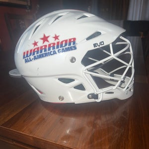 Player's Worn All American Warrior Evo Helmet