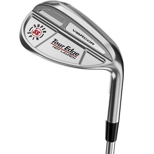 Tour Edge Hot Launch 523 SuperSpin VibRCor Wedge (Left Hand) - Pick Wedge, Flex