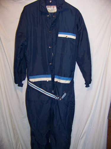 Vintage Montgomery Ward Insulated Snow Snowmobile Suit, Men's Large 42-44