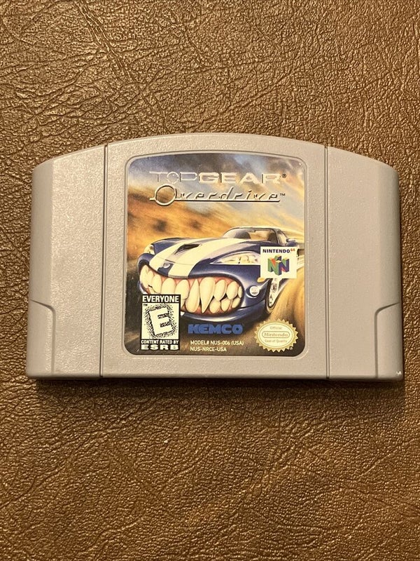 Top Gear Overdrive N64 - Cart Only - Tested