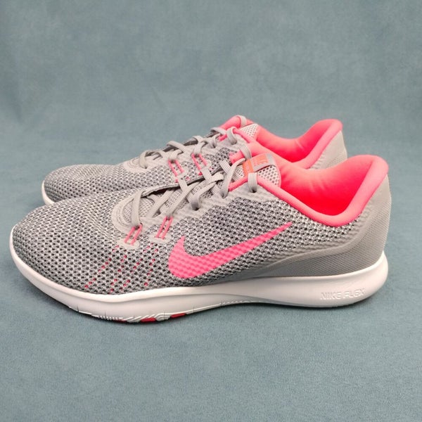 Excretar Arrepentimiento Pertenecer a Nike Flex TR 7 Womens Running Shoes Size 10 Sneakers Trainers Low Top Gray  Pink | SidelineSwap