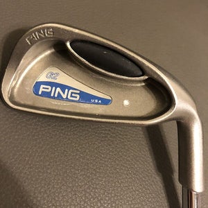 Ping G2 Single 4 Iron White Dot 3° Upright Stock Stiff Steel Shaft