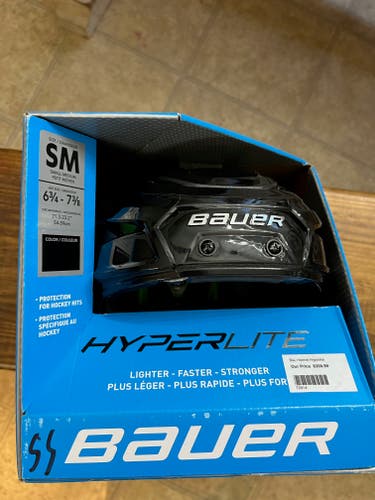 New Small Bauer Hyperlite Helmet