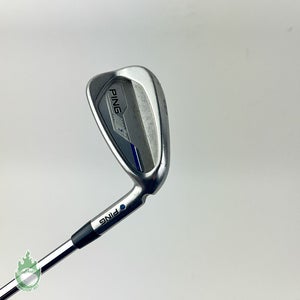 Used Right Handed Ping Blue Dot i-Series E1 8 Iron CFS Stiff  Steel Golf Club