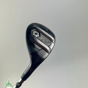 Used Cobra KING F8 Black 4 Hybrid 22* Rogue Pro 75g Regular Graphite Golf Club