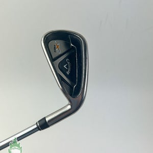 Used RH Callaway X2 Hot 6 Iron SpeedStep 85g Regular Steel Golf Callaway Grip
