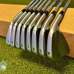 New RH Ping Green Dot Blueprint Forged Irons 3-PW X100 X-Stiff Steel Golf Set