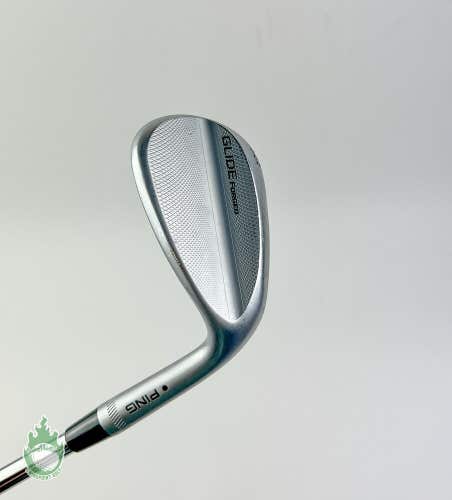 Used RH Ping Black Dot Glide Forged Wedge 58*-8 Wedge Flex Steel Golf Club
