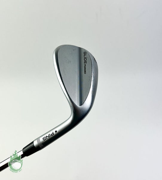 Used RH Ping Black Dot Glide Forged Wedge 58*-8 Wedge Flex Steel Golf Club