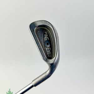 Used Right Handed Ping Black Dot Ping Eye 2 + 6 Iron Stiff Flex Steel Golf Club