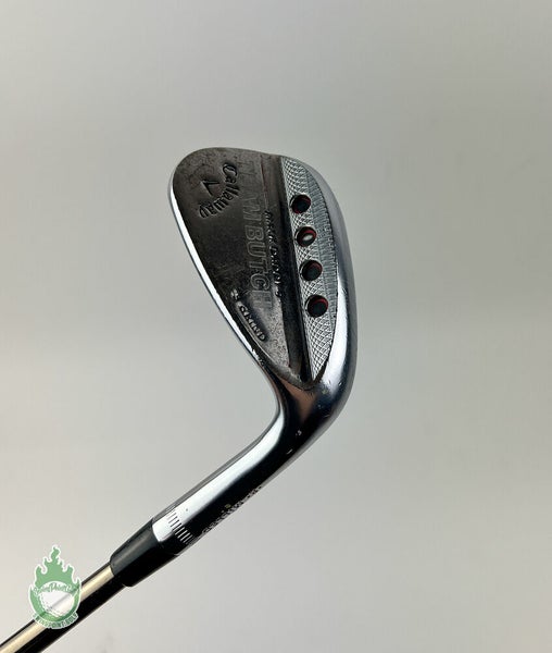 Used RH Callaway Mack Daddy 4 Forged S Grind Wedge 52*-10 Stiff Graphite Golf
