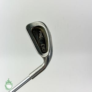 Used Right Handed Ping Black Dot Ping Eye 2 + 5 Iron Stiff Flex Steel Golf Club