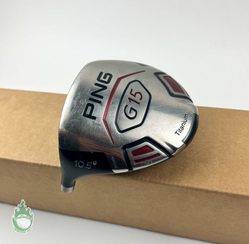 Used LEFT Handed Ping G15 Driver 12* HEAD ONLY Golf Club