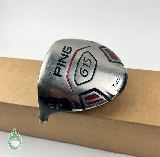 Used LEFT Handed Ping G15 Driver 12* HEAD ONLY Golf Club