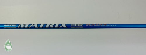 Used Matrix Ozik Radix 9HY X-Stiff Flex Graph Hybrid Golf Shaft TMAG Tip 40"