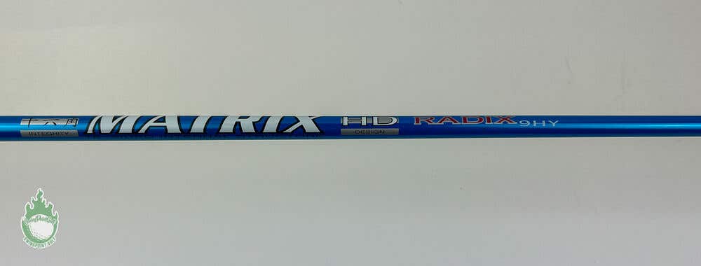 Used Matrix Ozik Radix 9HY X-Stiff Flex Graph Hybrid Golf Shaft TMAG Tip 40"