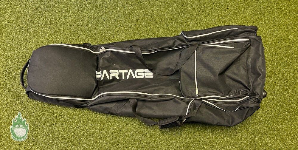 Used Tour Trek Wheeled Travel Bag Soft Case Wheeled Golf Travel