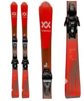 New Men's Volkl Deacon 7.2 Skis With Marker 10 Bindings