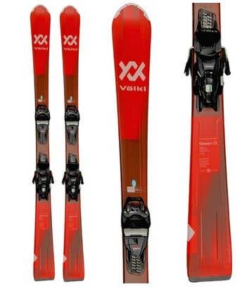 New Men's Volkl Deacon 7.2 Skis With Marker 10 Bindings