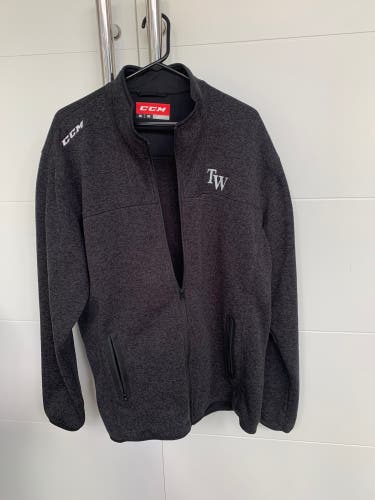New - CCM Teamwear Fleece Jacket Size XXL. Left chest TW embroidered logo.