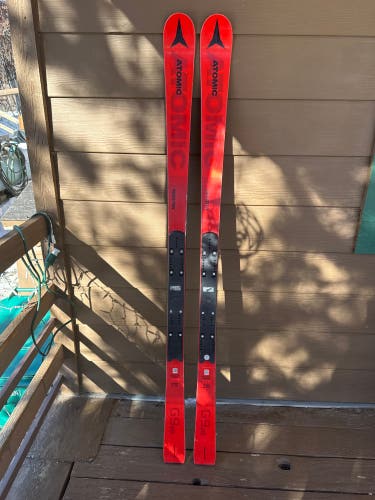 Used Atomic 159 cm Racing Race GS Skis Without Bindings