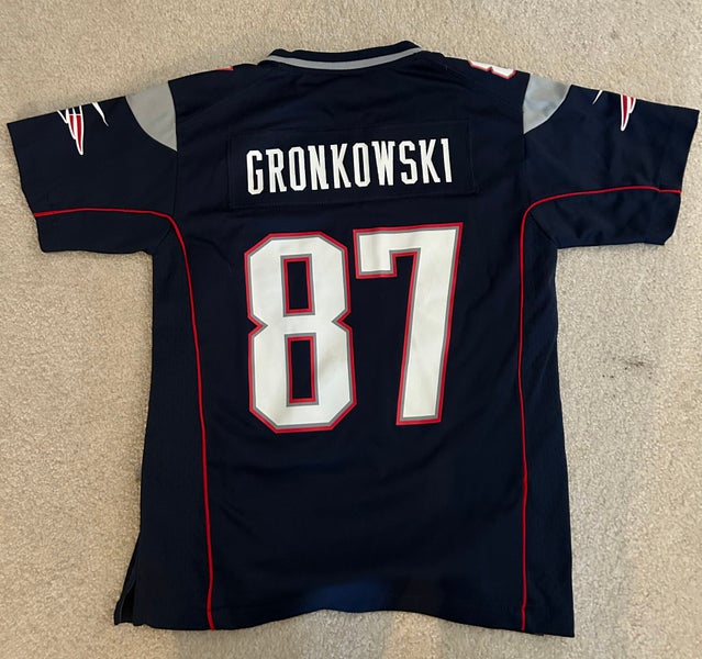 Rob Gronkowski New England Patriots Nike Youth Game Jersey - White