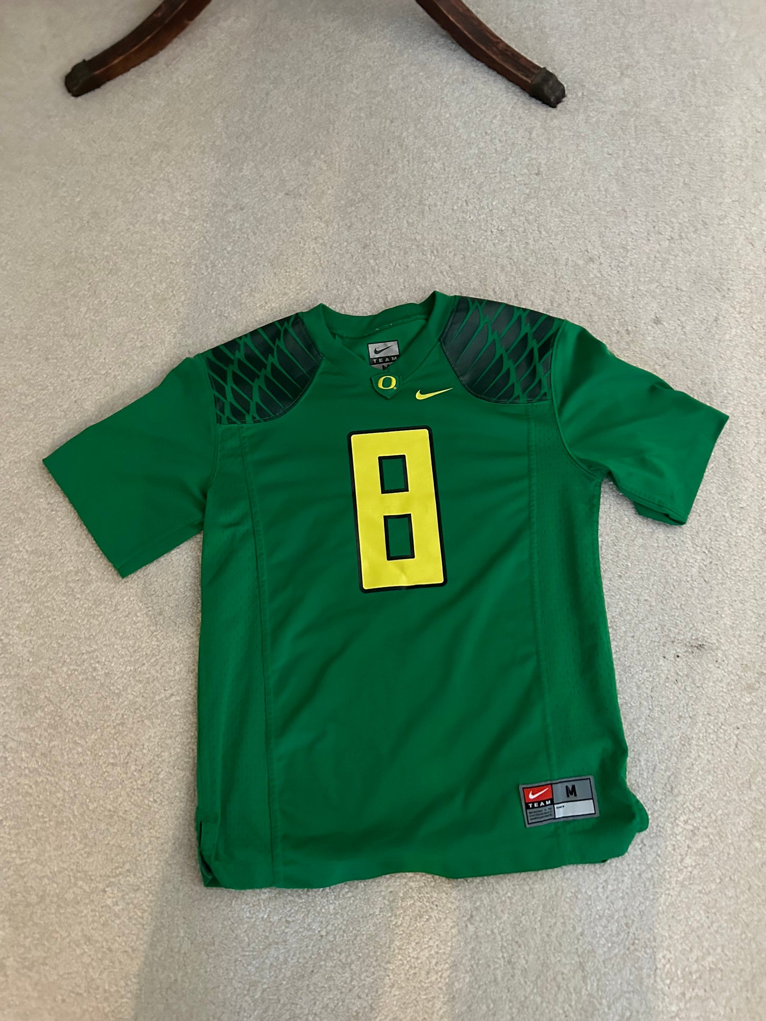 Green New Medium Nike Jersey Marcus Mariota Oregon Ducks