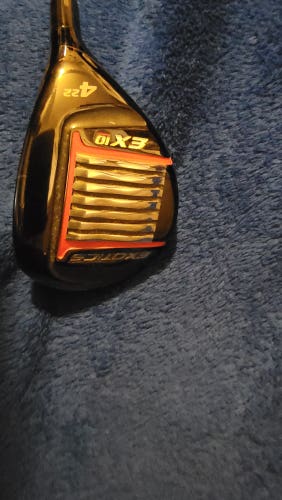 Used Men's Tour Edge Right Handed Hybrid Stiff Flex 4H