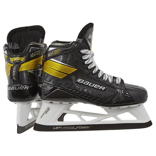 Senior New Bauer Supreme UltraSonic Hockey Goalie Skates Regular Width 9.5 D