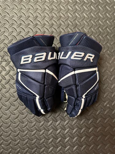 Bauer 15"  Blue Vapor 3x Pro Gloves