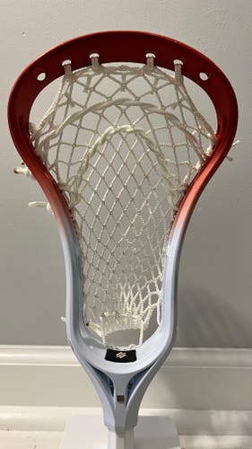 StringKing Women’s Legend W Unstrung Lacrosse Head with new Mesh Dynasty Ignite Lacrosse Mesh