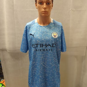 NWT Manchester City 2020-2021 Home Jersey XL Puma Drycell Blue