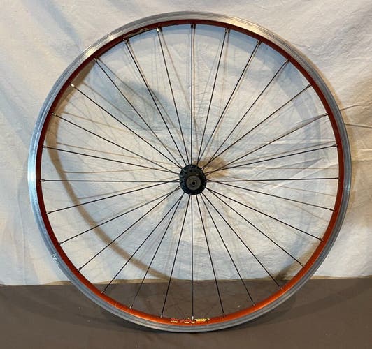 Bontrager Mustang Red Anodized Aluminum 28-Straight Pull Spoke 26" Front Wheel