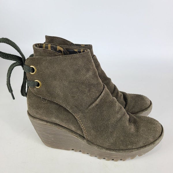 ladies wedge ankle boots size 7