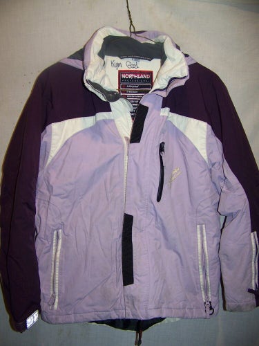 Northland Insulated Winter Snowboard Ski Jacket, Girls Large 12