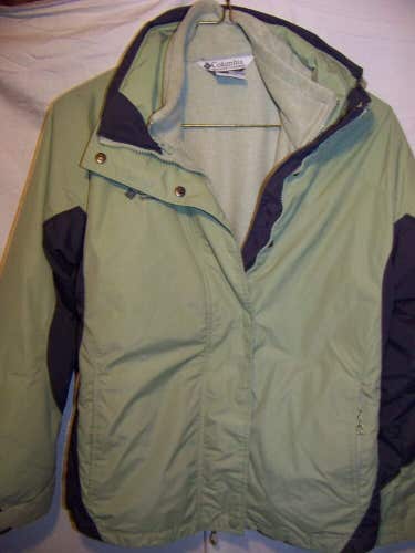 Columbia Interchange 3-in-1 Ski Jacket, Women's Medium, Fleece Liner Jacket