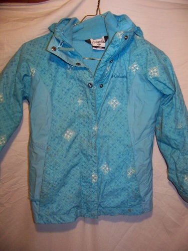 Columbia Bugaboo Interchange 3-in-1 Winter Ski Jacket, Girls 10-12, Fleece Liner