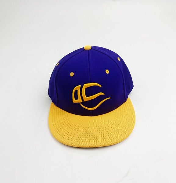 OC Sports Team Green Outdoor Baseball Cap Adult ProFlex M/L Purple Hat